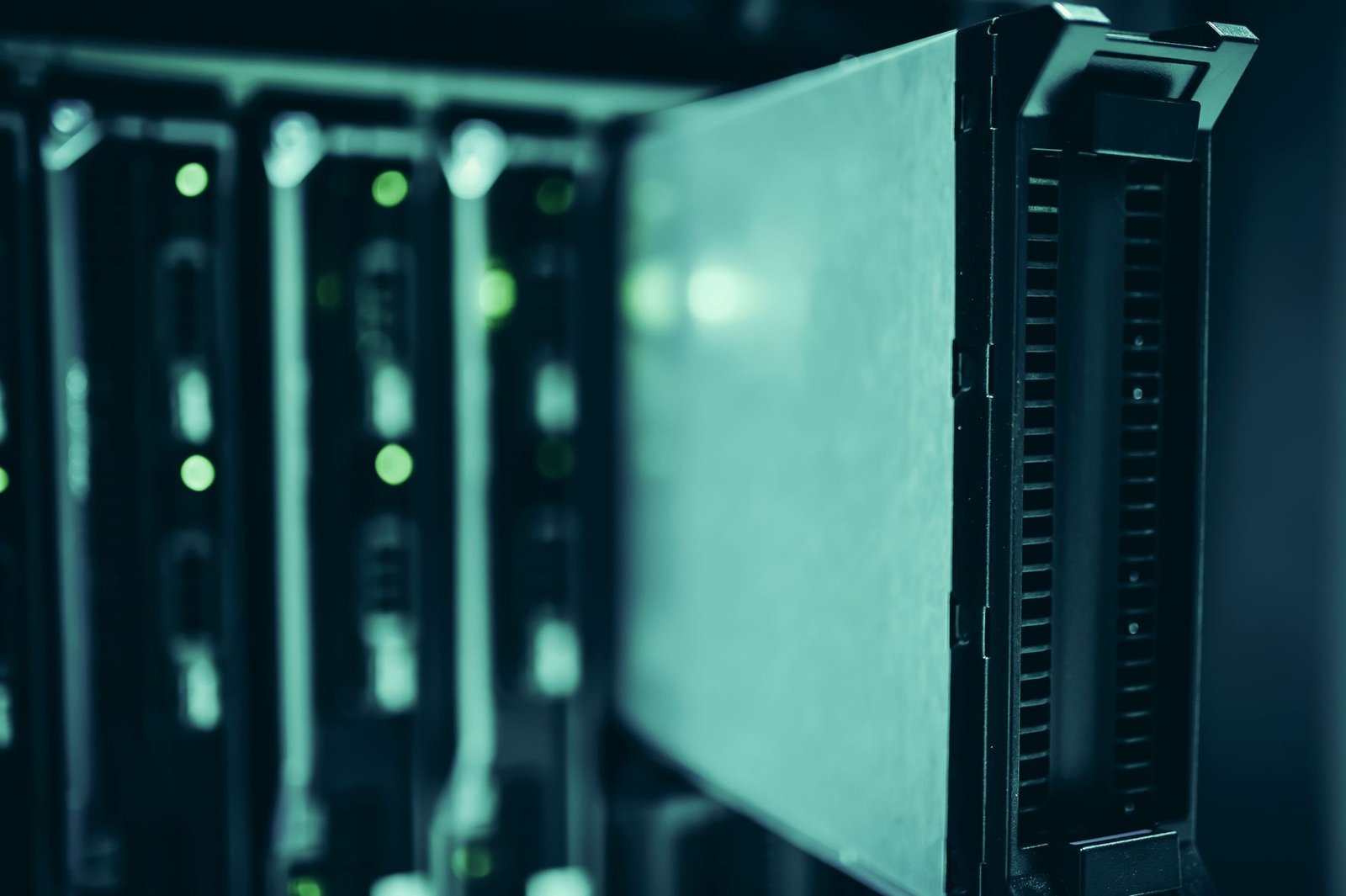 Server racks and networking cables in a UAE data centre — telecom and networking equipment wholesale suppliers UAE GCC 2026