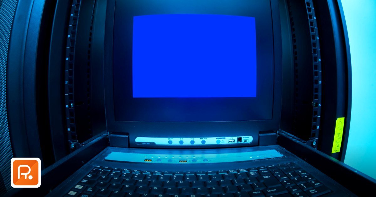 GCC AI Data Centers: $20B Surge Reshapes 2026 Tech Procurement - close-up of a blue screen error shown on a data center