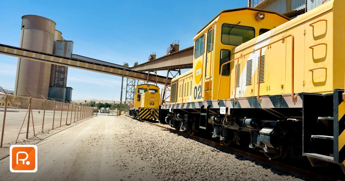 GCC Cement Market Hits $9.1B in 2026 as Mega-Projects Drive Demand - yellow industrial trains on a railway track next