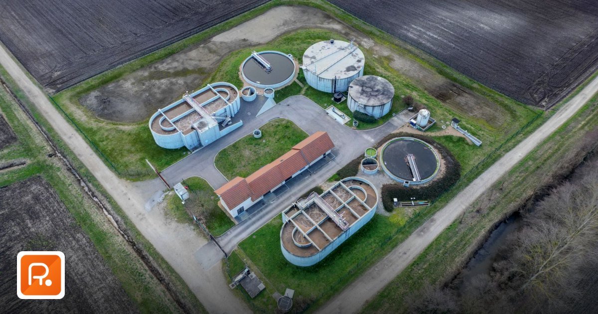 Water Treatment Chemicals & Testing Equipment Wholesale Suppliers UAE & GCC — B2B Guide 2026 - aerial photo of sewage